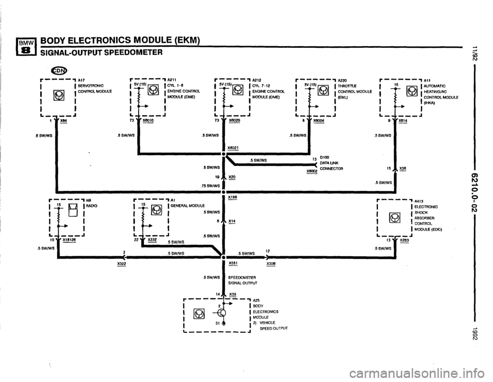 BMW 850i 1992 E31 Electrical Troubleshooting Manual BMW 850i 1992 E31 Electrical Troubleshooting Manual
