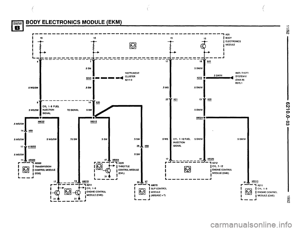 BMW 850i 1992 E31 Electrical Troubleshooting Manual BMW 850i 1992 E31 Electrical Troubleshooting Manual