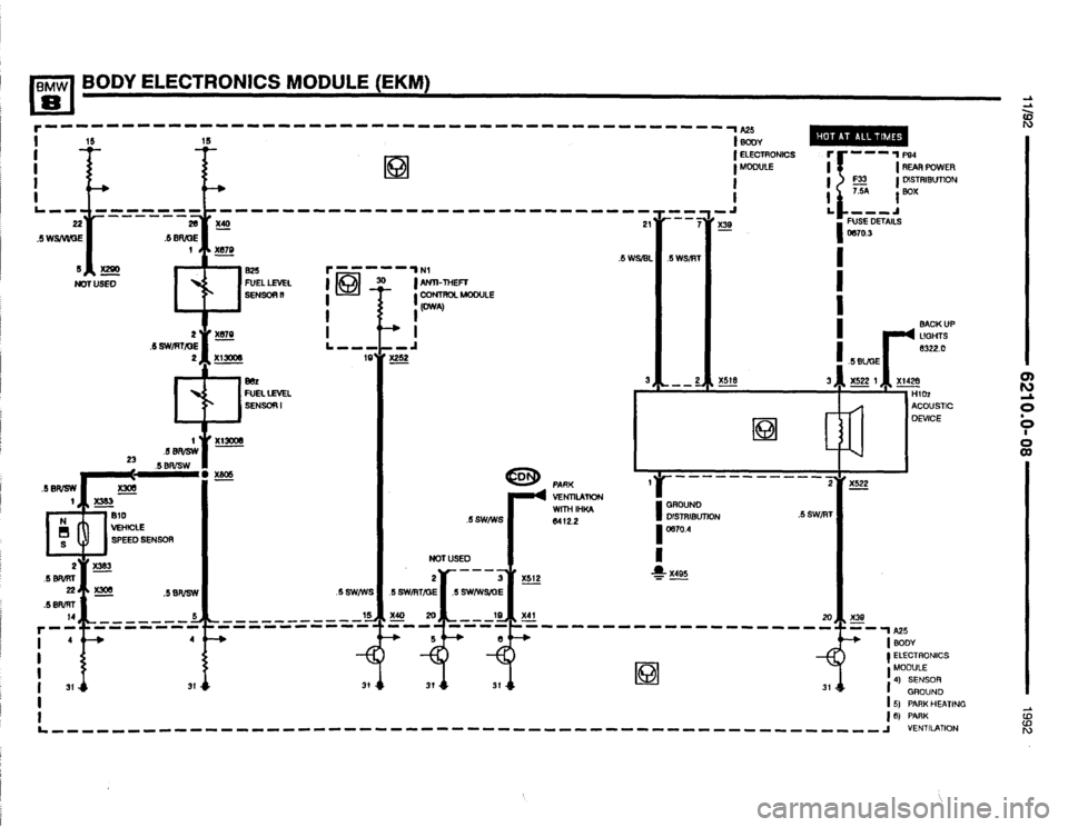 BMW 850i 1992 E31 Electrical Troubleshooting Manual BMW 850i 1992 E31 Electrical Troubleshooting Manual