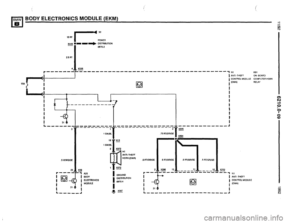 BMW 850i 1992 E31 Electrical Troubleshooting Manual BMW 850i 1992 E31 Electrical Troubleshooting Manual