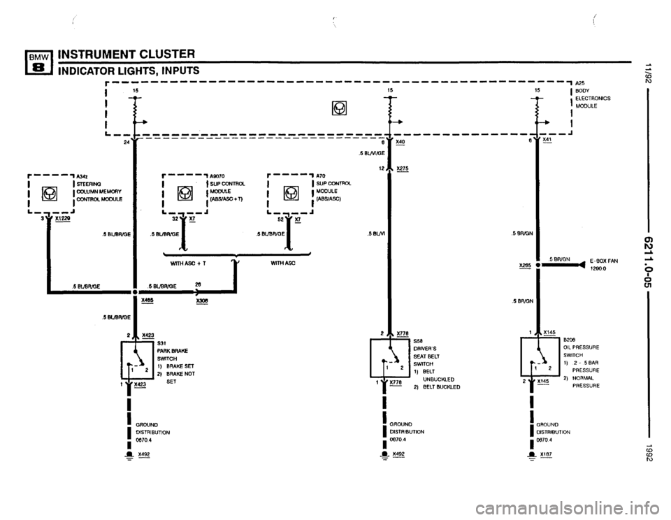 BMW 850i 1992 E31 Electrical Troubleshooting Manual BMW 850i 1992 E31 Electrical Troubleshooting Manual