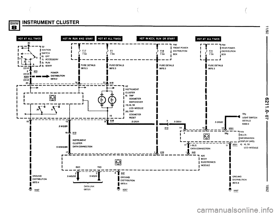BMW 850i 1992 E31 Electrical Troubleshooting Manual BMW 850i 1992 E31 Electrical Troubleshooting Manual