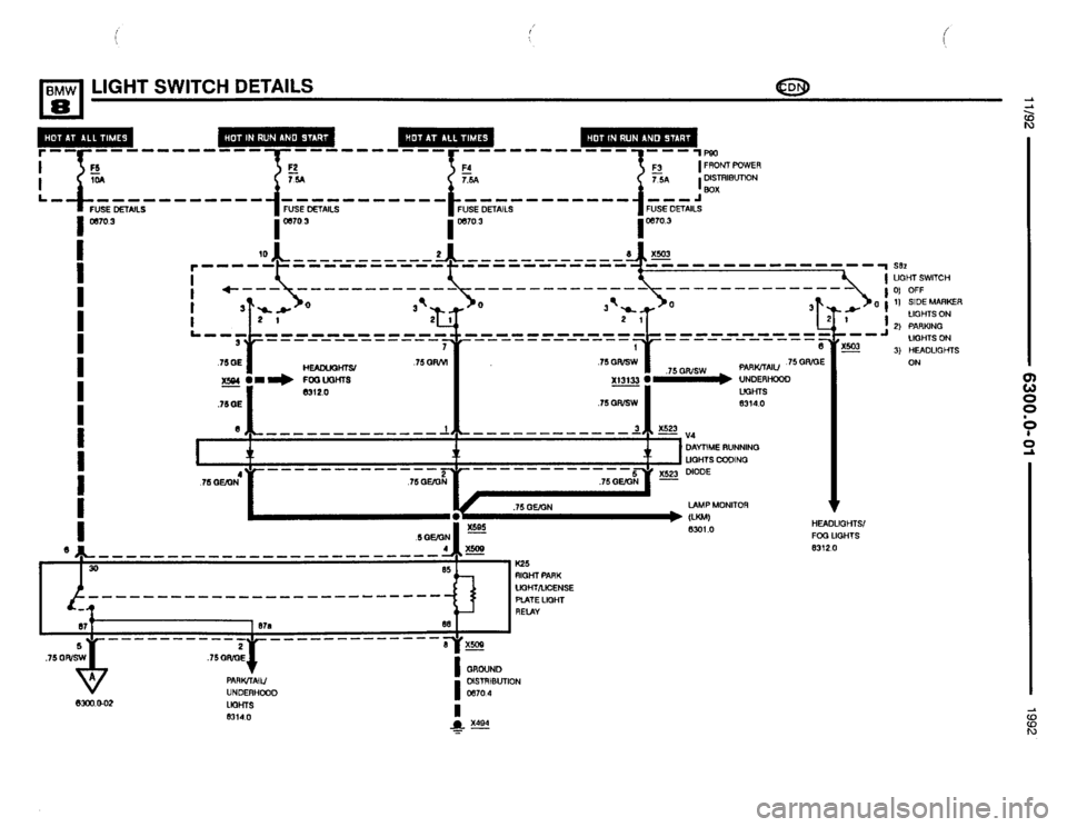 BMW 850i 1992 E31 Electrical Troubleshooting Manual BMW 850i 1992 E31 Electrical Troubleshooting Manual