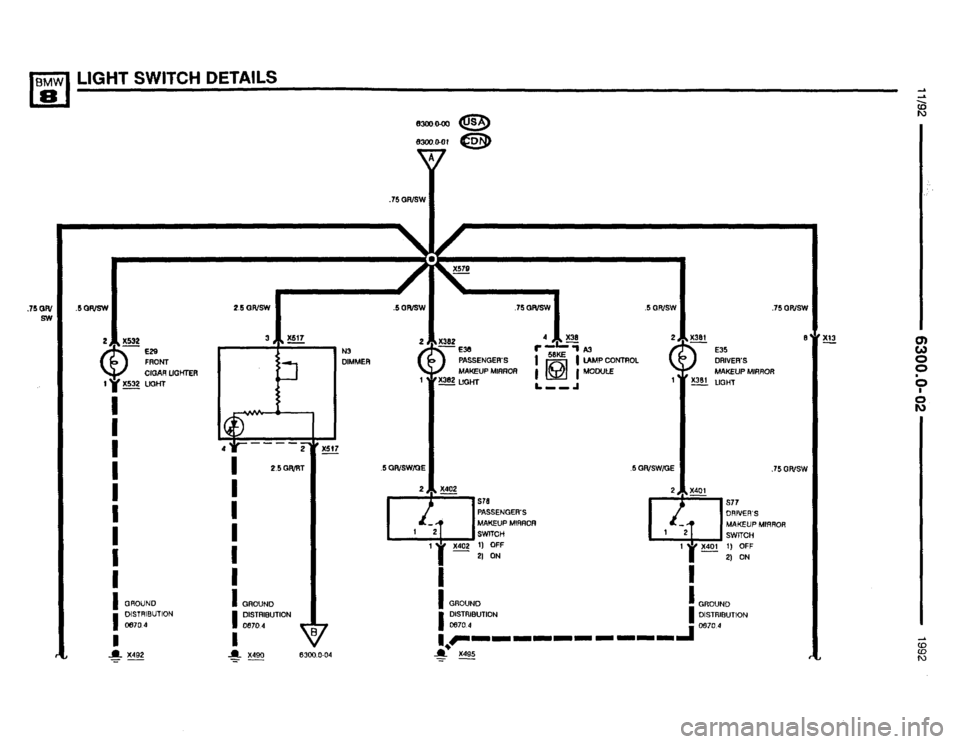 BMW 850i 1992 E31 Electrical Troubleshooting Manual BMW 850i 1992 E31 Electrical Troubleshooting Manual