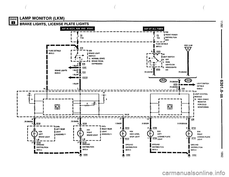 BMW 850i 1992 E31 Electrical Troubleshooting Manual BMW 850i 1992 E31 Electrical Troubleshooting Manual