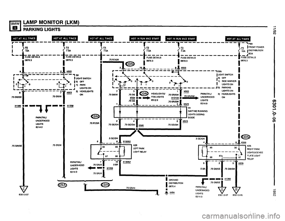 BMW 850i 1992 E31 Electrical Troubleshooting Manual BMW 850i 1992 E31 Electrical Troubleshooting Manual