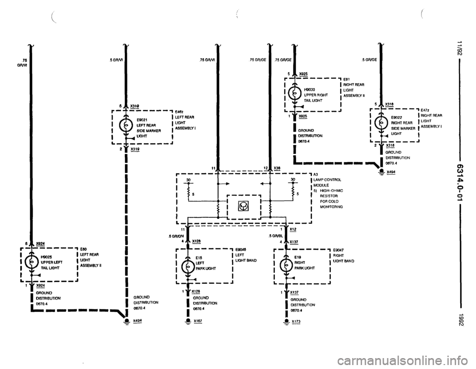 BMW 850i 1992 E31 Electrical Troubleshooting Manual BMW 850i 1992 E31 Electrical Troubleshooting Manual