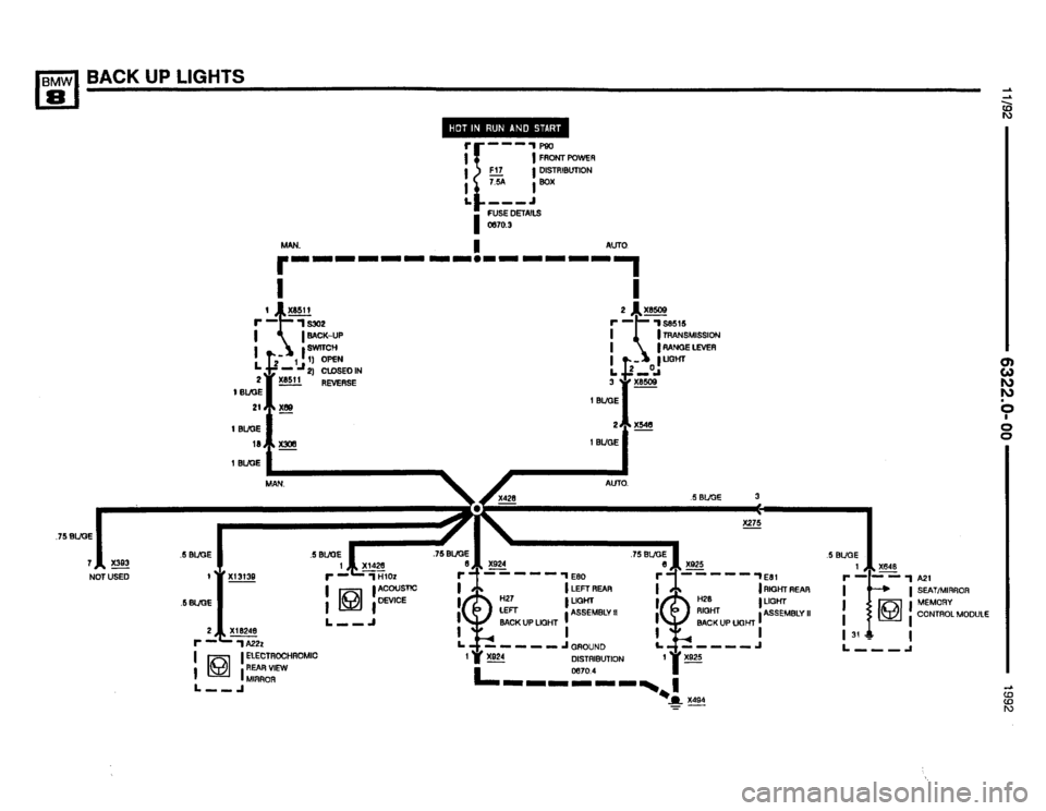 BMW 850i 1992 E31 Electrical Troubleshooting Manual BMW 850i 1992 E31 Electrical Troubleshooting Manual