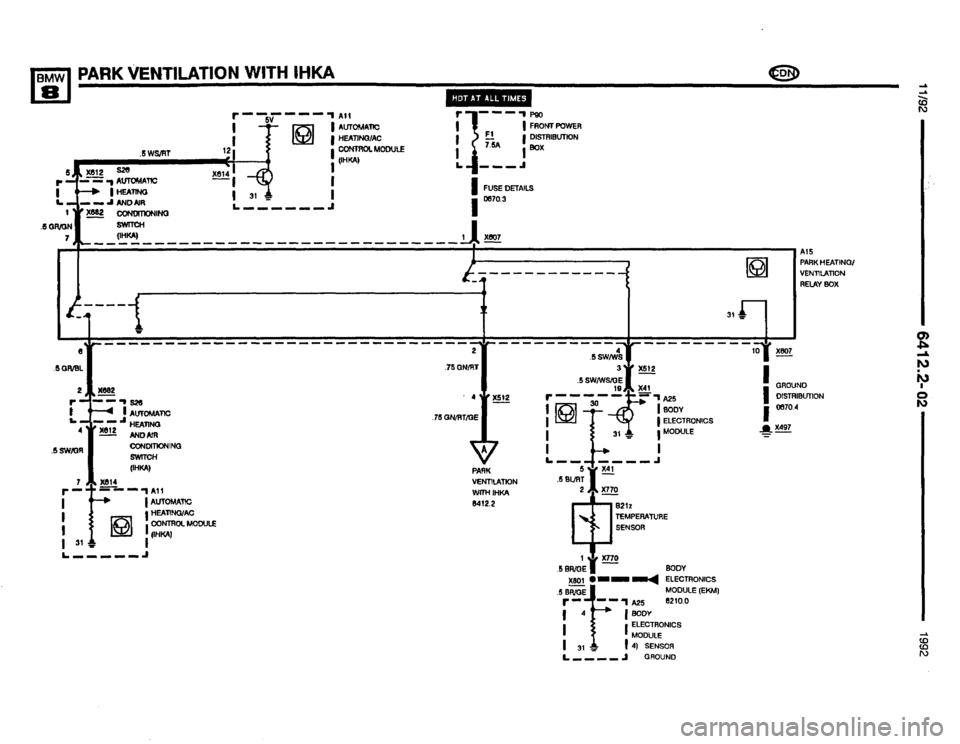 BMW 850i 1992 E31 Electrical Troubleshooting Manual BMW 850i 1992 E31 Electrical Troubleshooting Manual