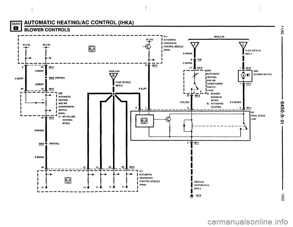 BMW 850i 1992 E31 Electrical Troubleshooting Manual BMW 850i 1992 E31 Electrical Troubleshooting Manual