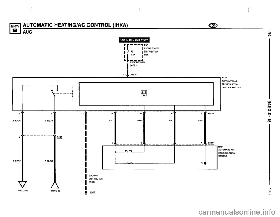 BMW 850i 1992 E31 Electrical Troubleshooting Manual BMW 850i 1992 E31 Electrical Troubleshooting Manual