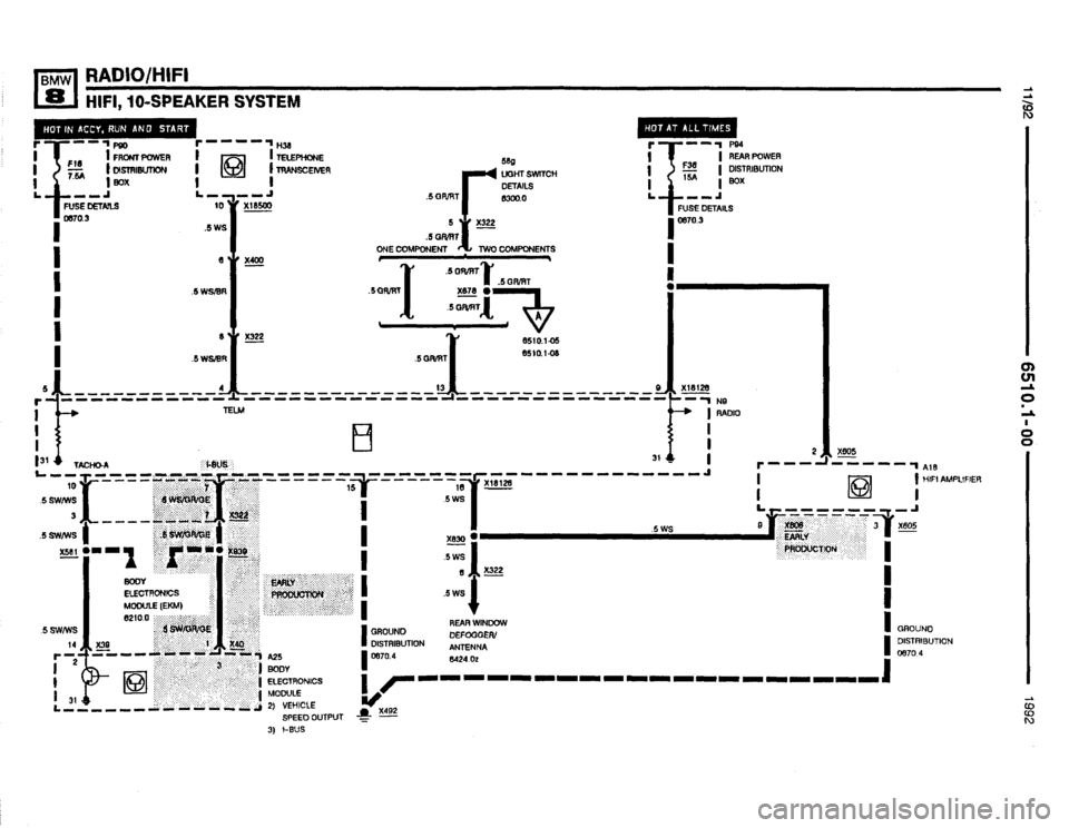 BMW 850i 1992 E31 Electrical Troubleshooting Manual BMW 850i 1992 E31 Electrical Troubleshooting Manual