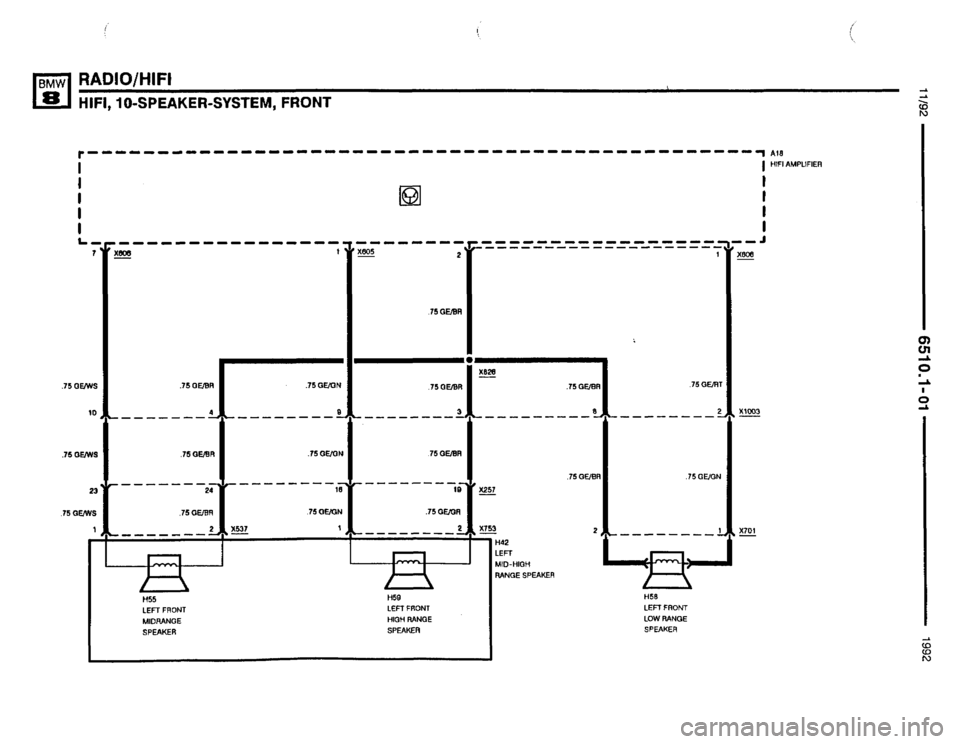BMW 850i 1992 E31 Electrical Troubleshooting Manual BMW 850i 1992 E31 Electrical Troubleshooting Manual