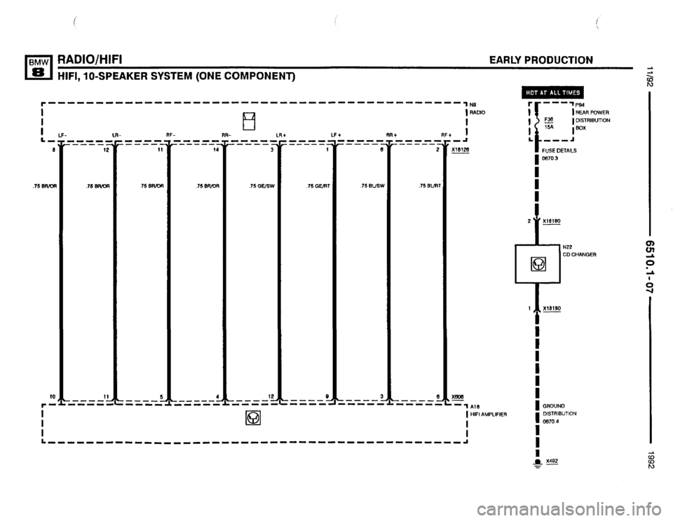 BMW 850i 1992 E31 Electrical Troubleshooting Manual BMW 850i 1992 E31 Electrical Troubleshooting Manual