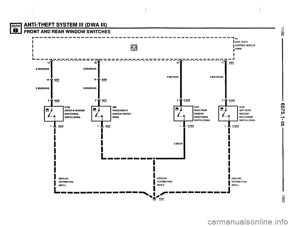 BMW 850i 1992 E31 Electrical Troubleshooting Manual BMW 850i 1992 E31 Electrical Troubleshooting Manual
