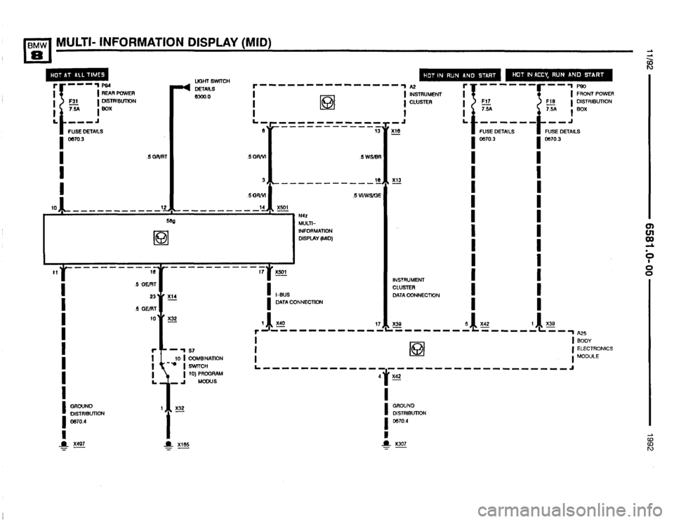 BMW 850i 1992 E31 Electrical Troubleshooting Manual BMW 850i 1992 E31 Electrical Troubleshooting Manual