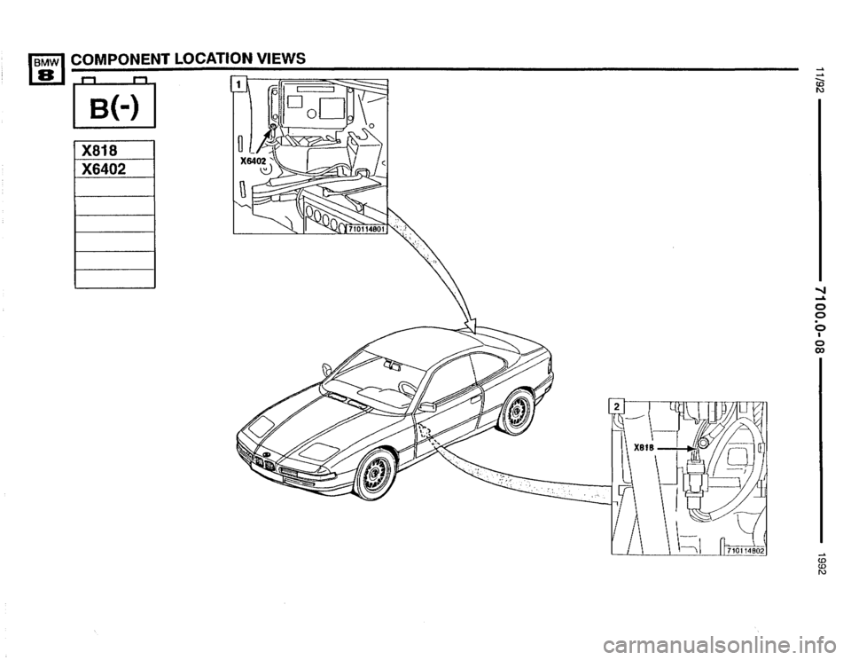 BMW 850i 1992 E31 Electrical Troubleshooting Manual BMW 850i 1992 E31 Electrical Troubleshooting Manual