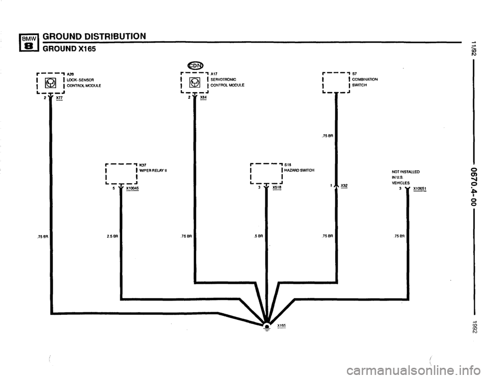 BMW 850i 1992 E31 Electrical Troubleshooting Manual 