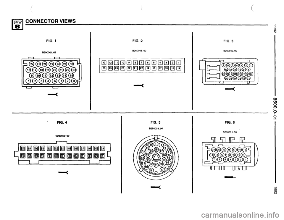 BMW 850i 1992 E31 Electrical Troubleshooting Manual 