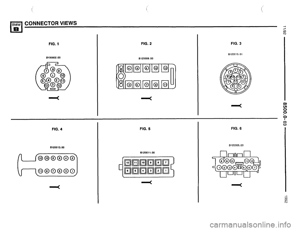 BMW 850i 1992 E31 Electrical Troubleshooting Manual 