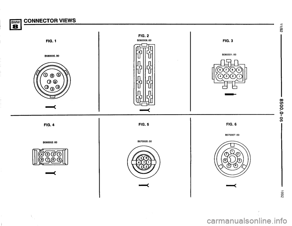 BMW 850i 1992 E31 Electrical Troubleshooting Manual 