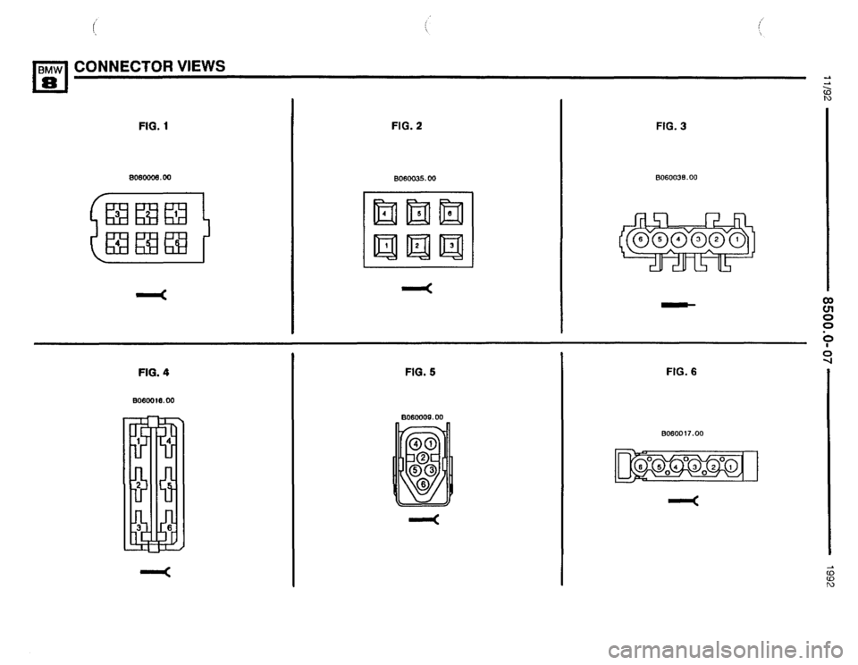 BMW 850i 1992 E31 Electrical Troubleshooting Manual 