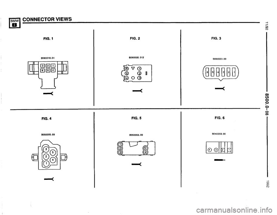 BMW 850i 1992 E31 Electrical Troubleshooting Manual 