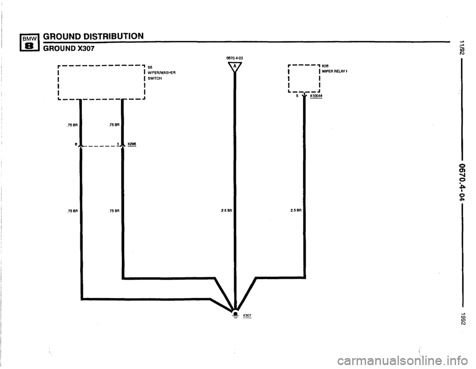 BMW 850i 1992 E31 Electrical Troubleshooting Manual 