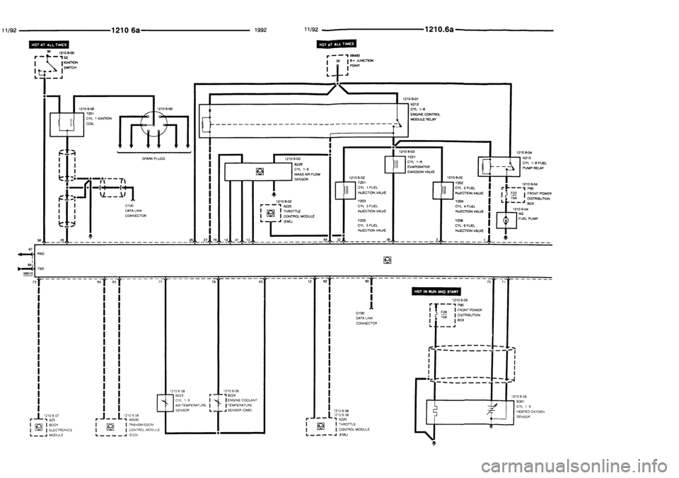 BMW 850i 1992 E31 Electrical Troubleshooting Manual 