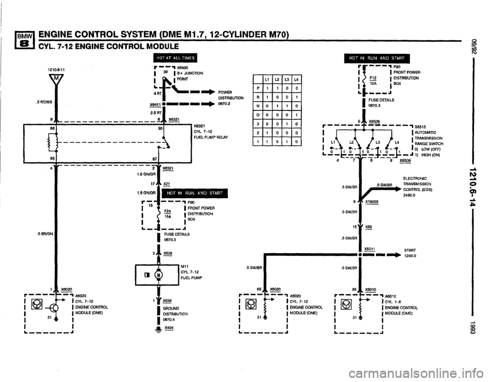 BMW 850i 1993 E31 Electrical Troubleshooting Manual BMW 850i 1993 E31 Electrical Troubleshooting Manual