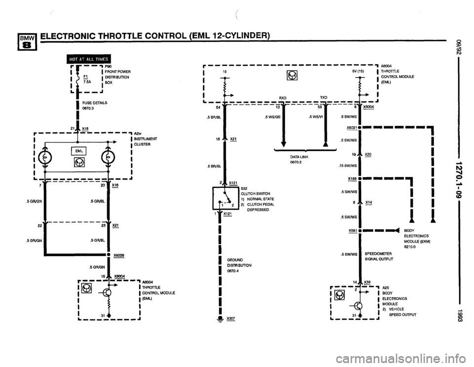 BMW 850i 1993 E31 Electrical Troubleshooting Manual BMW 850i 1993 E31 Electrical Troubleshooting Manual