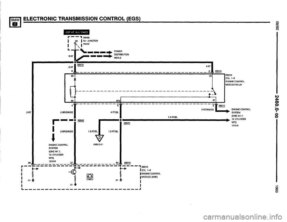 BMW 850i 1993 E31 Electrical Troubleshooting Manual BMW 850i 1993 E31 Electrical Troubleshooting Manual