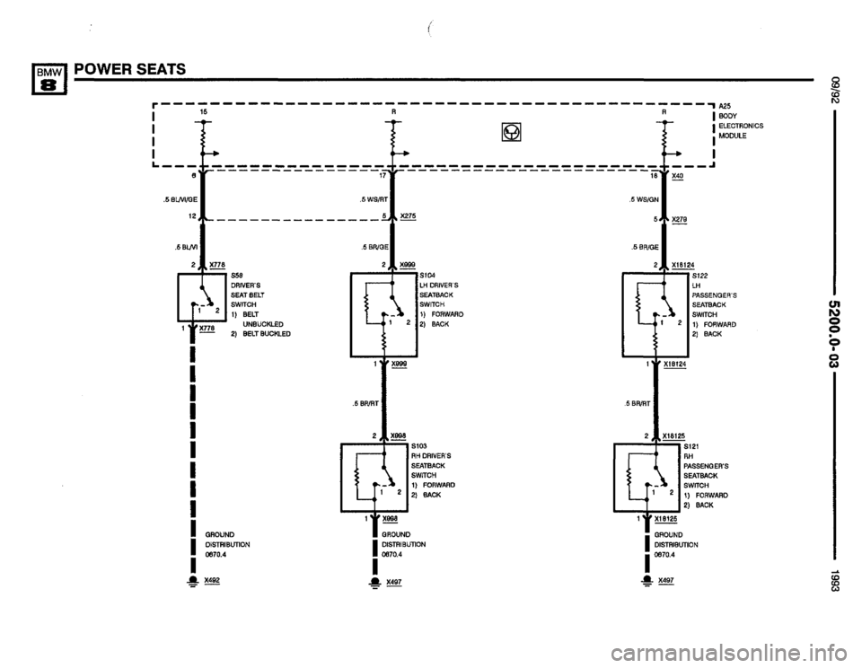 BMW 850i 1993 E31 Electrical Troubleshooting Manual BMW 850i 1993 E31 Electrical Troubleshooting Manual