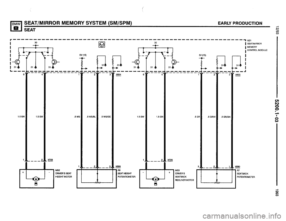 BMW 850i 1993 E31 Electrical Troubleshooting Manual BMW 850i 1993 E31 Electrical Troubleshooting Manual