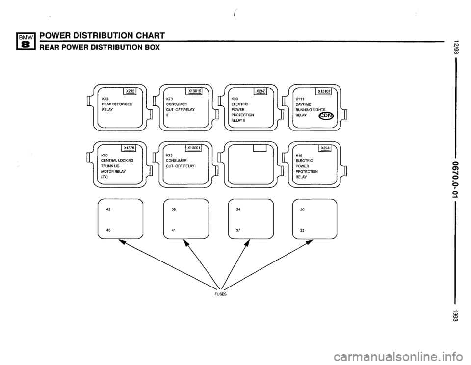 BMW 850i 1993 E31 Electrical Troubleshooting Manual 