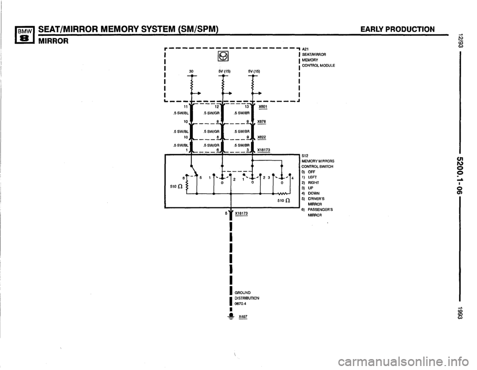 BMW 850i 1993 E31 Electrical Troubleshooting Manual BMW 850i 1993 E31 Electrical Troubleshooting Manual