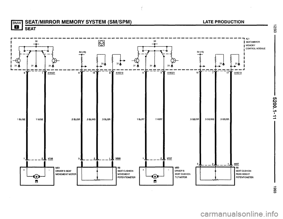 BMW 850i 1993 E31 Electrical Troubleshooting Manual BMW 850i 1993 E31 Electrical Troubleshooting Manual