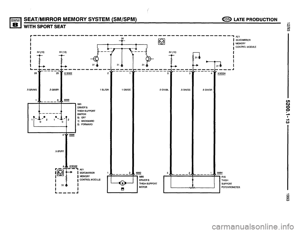 BMW 850i 1993 E31 Electrical Troubleshooting Manual BMW 850i 1993 E31 Electrical Troubleshooting Manual