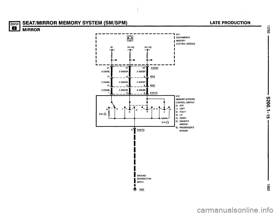 BMW 850i 1993 E31 Electrical Troubleshooting Manual BMW 850i 1993 E31 Electrical Troubleshooting Manual