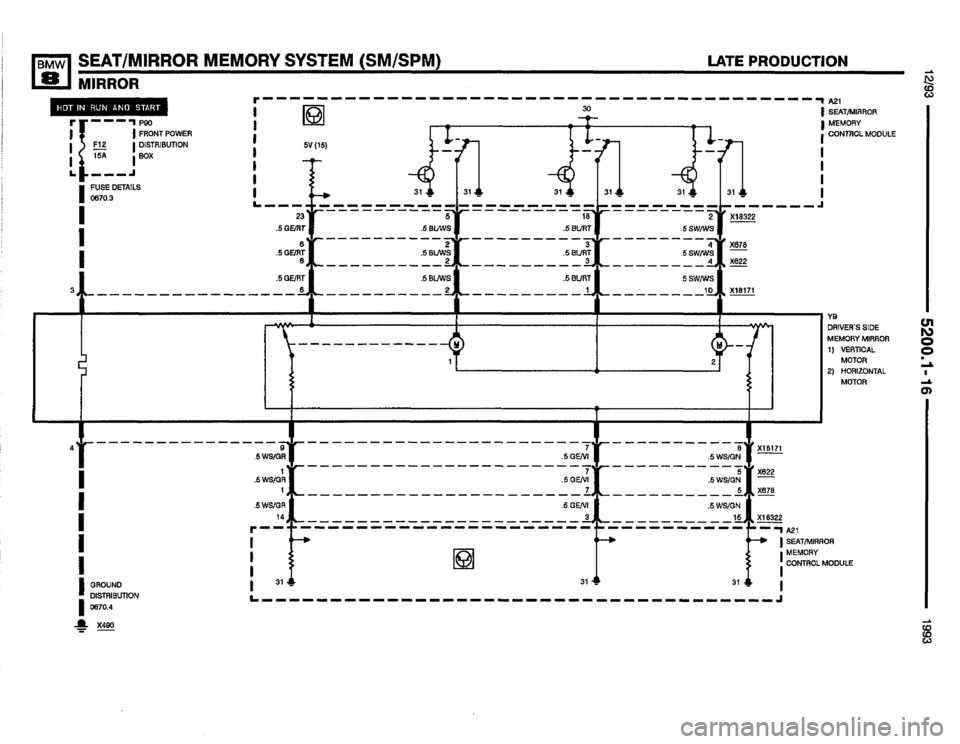 BMW 850i 1993 E31 Electrical Troubleshooting Manual BMW 850i 1993 E31 Electrical Troubleshooting Manual