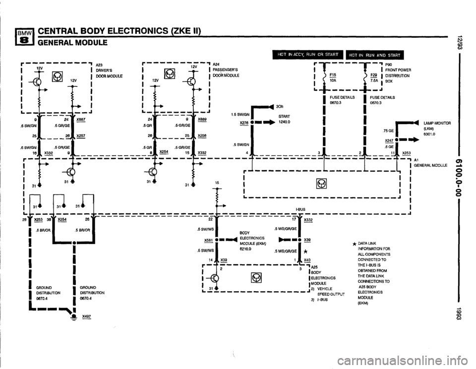 BMW 850i 1993 E31 Electrical Troubleshooting Manual BMW 850i 1993 E31 Electrical Troubleshooting Manual