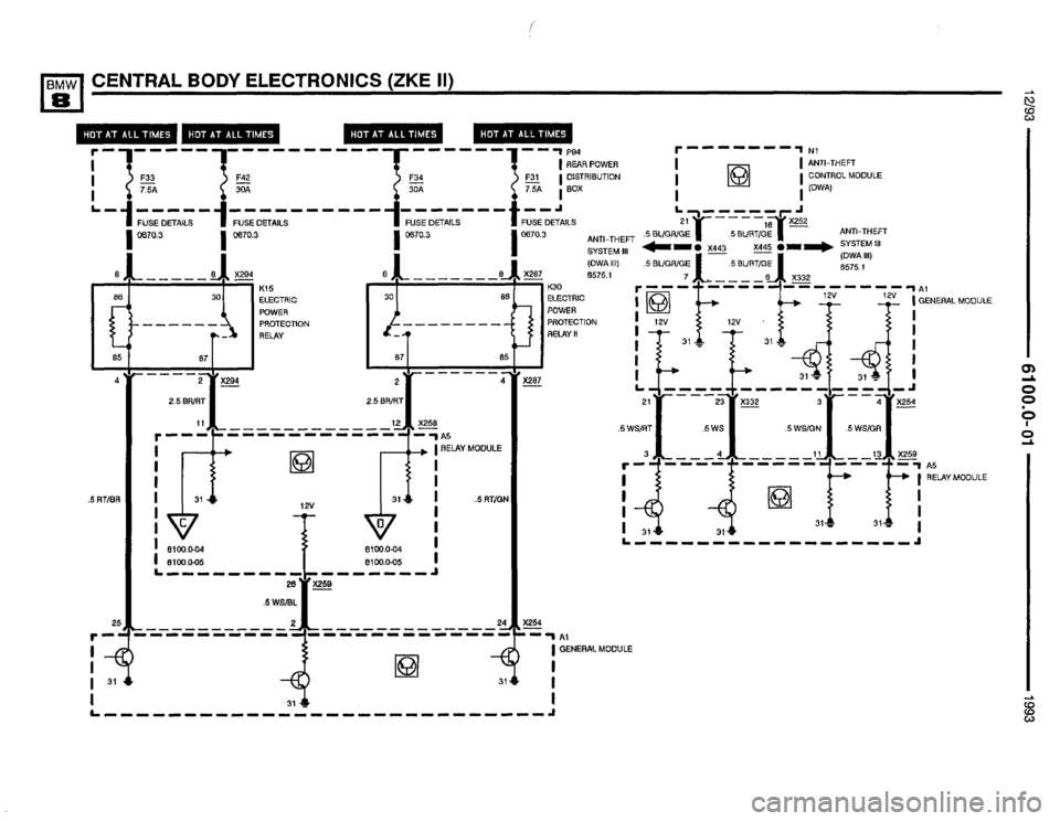 BMW 850i 1993 E31 Electrical Troubleshooting Manual BMW 850i 1993 E31 Electrical Troubleshooting Manual