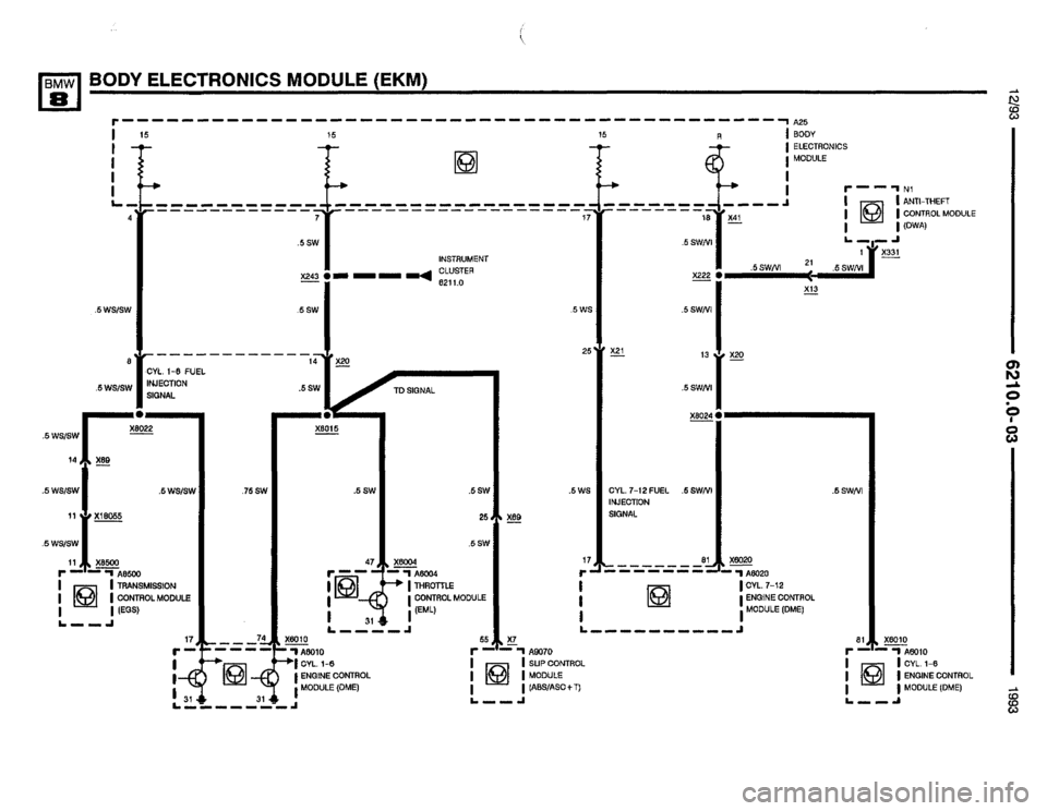 BMW 850i 1993 E31 Electrical Troubleshooting Manual BMW 850i 1993 E31 Electrical Troubleshooting Manual
