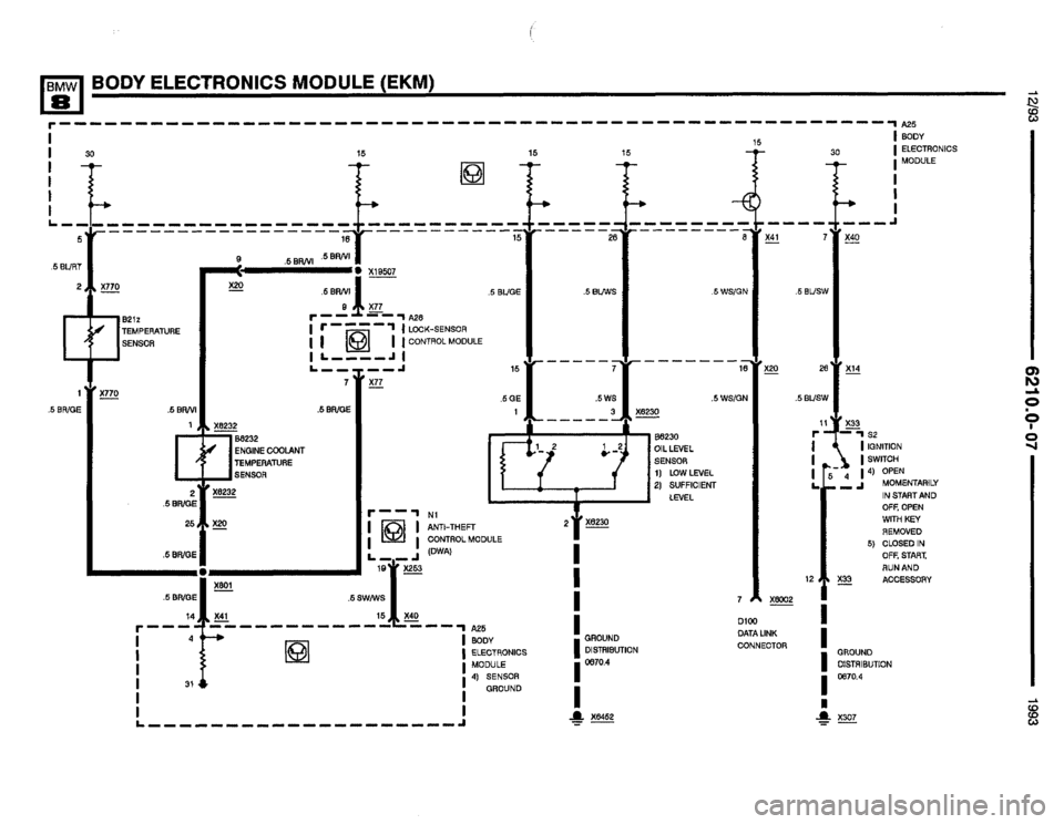 BMW 850i 1993 E31 Electrical Troubleshooting Manual BMW 850i 1993 E31 Electrical Troubleshooting Manual