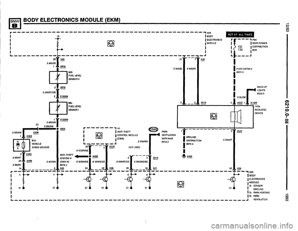 BMW 850i 1993 E31 Electrical Troubleshooting Manual BMW 850i 1993 E31 Electrical Troubleshooting Manual