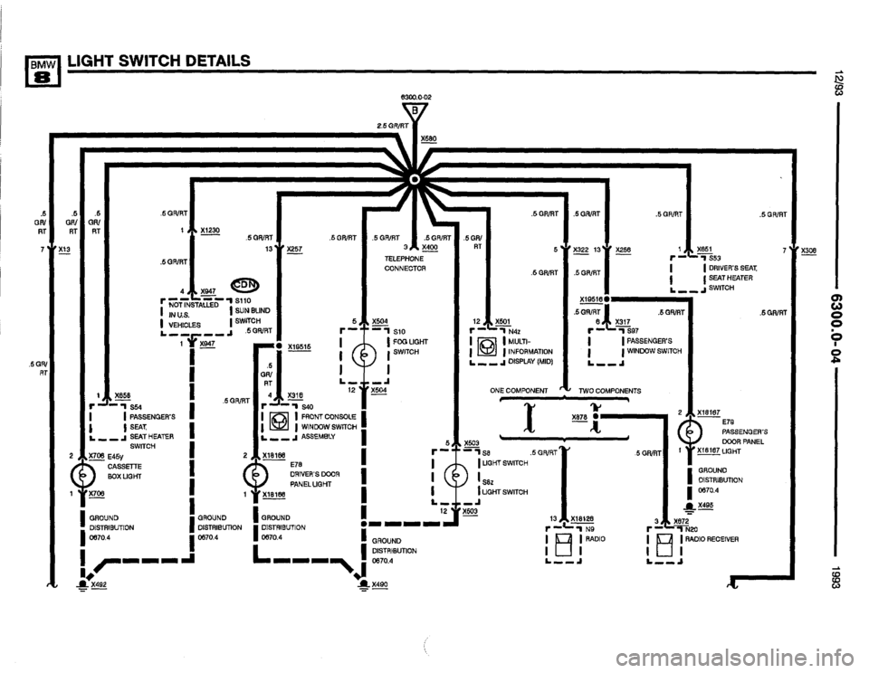 BMW 850i 1993 E31 Electrical Troubleshooting Manual BMW 850i 1993 E31 Electrical Troubleshooting Manual