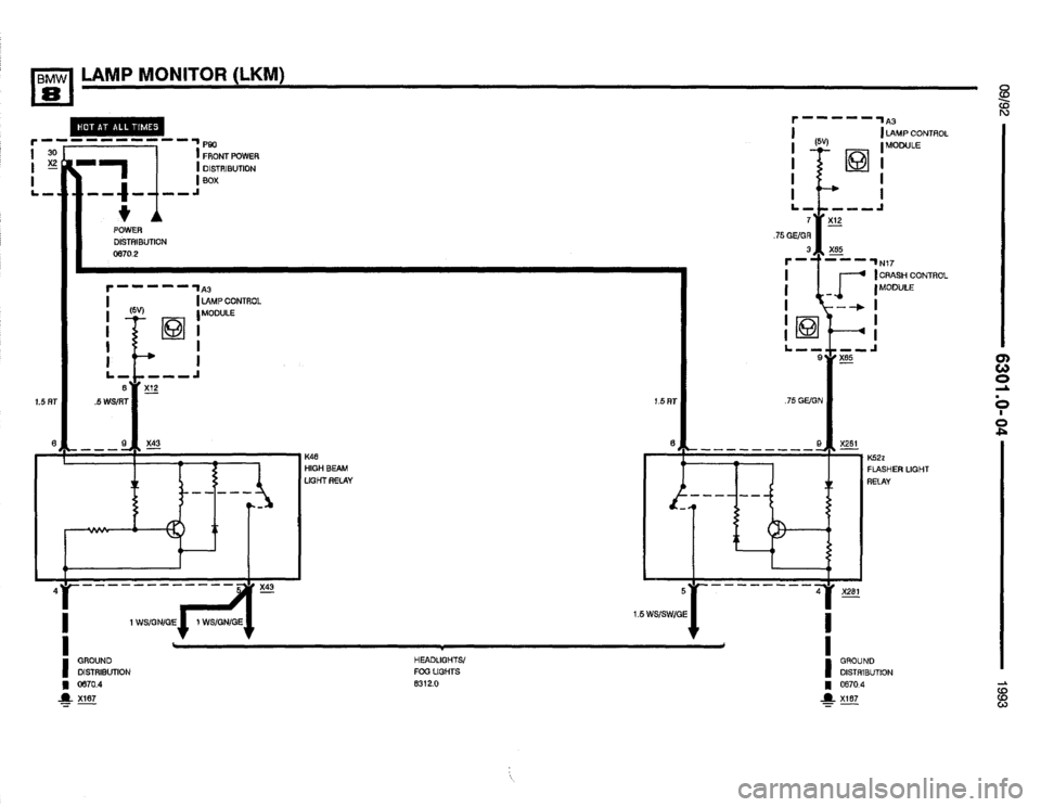 BMW 850i 1993 E31 Electrical Troubleshooting Manual BMW 850i 1993 E31 Electrical Troubleshooting Manual
