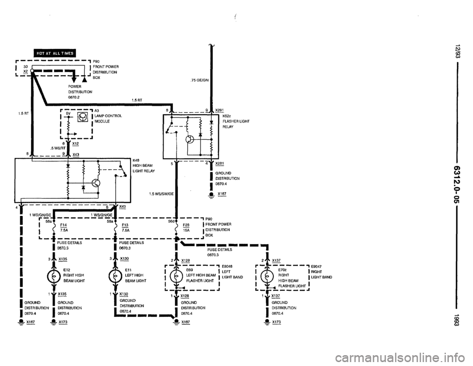 BMW 850i 1993 E31 Electrical Troubleshooting Manual BMW 850i 1993 E31 Electrical Troubleshooting Manual