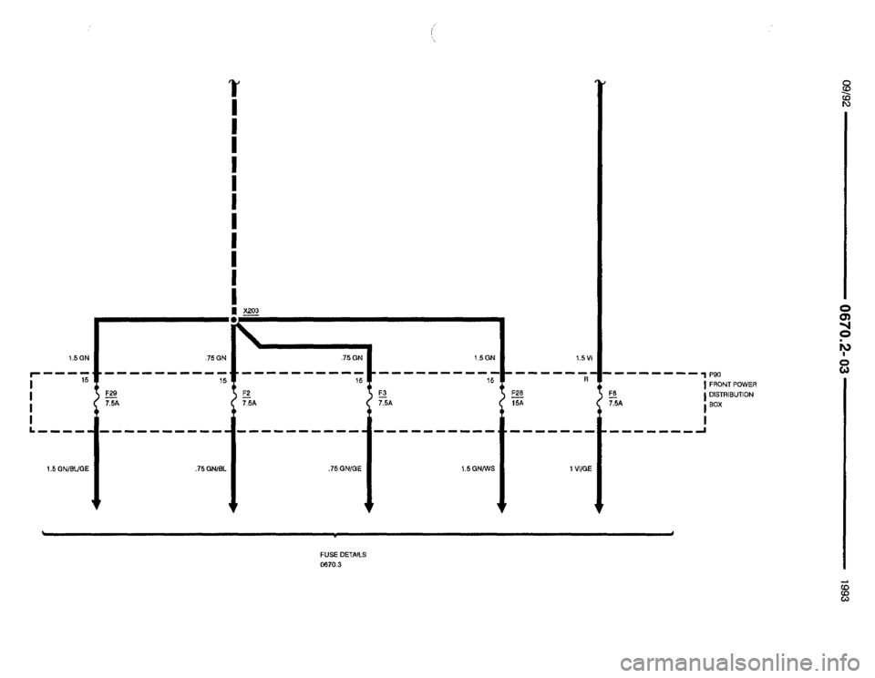 BMW 850i 1993 E31 Electrical Troubleshooting Manual 