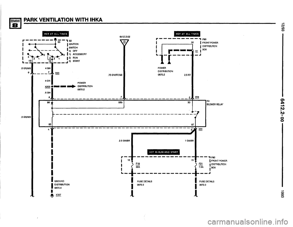 BMW 850i 1993 E31 Electrical Troubleshooting Manual 